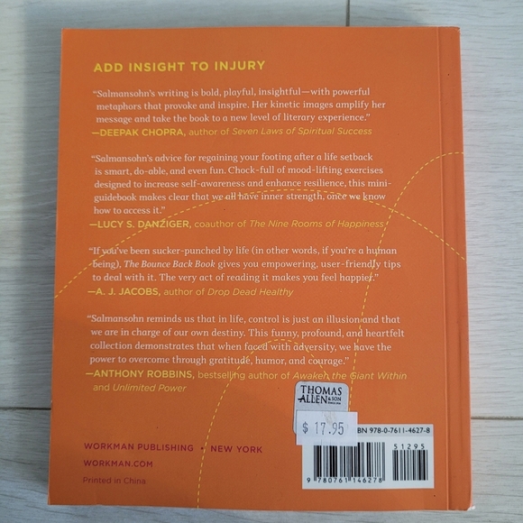 The Bounce Back Book Paperback - Self-help, Psychology, Personal Development - Picture 7 of 7